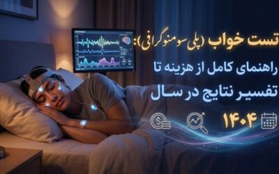 تست خواب (پلیسومنوگرافی): راهنمای کامل از هزینه تا تفسیر نتایج در سال ۱۴۰۴