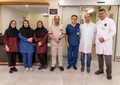 پرسنل تصویربرداری بیمارستان نیکان سپید