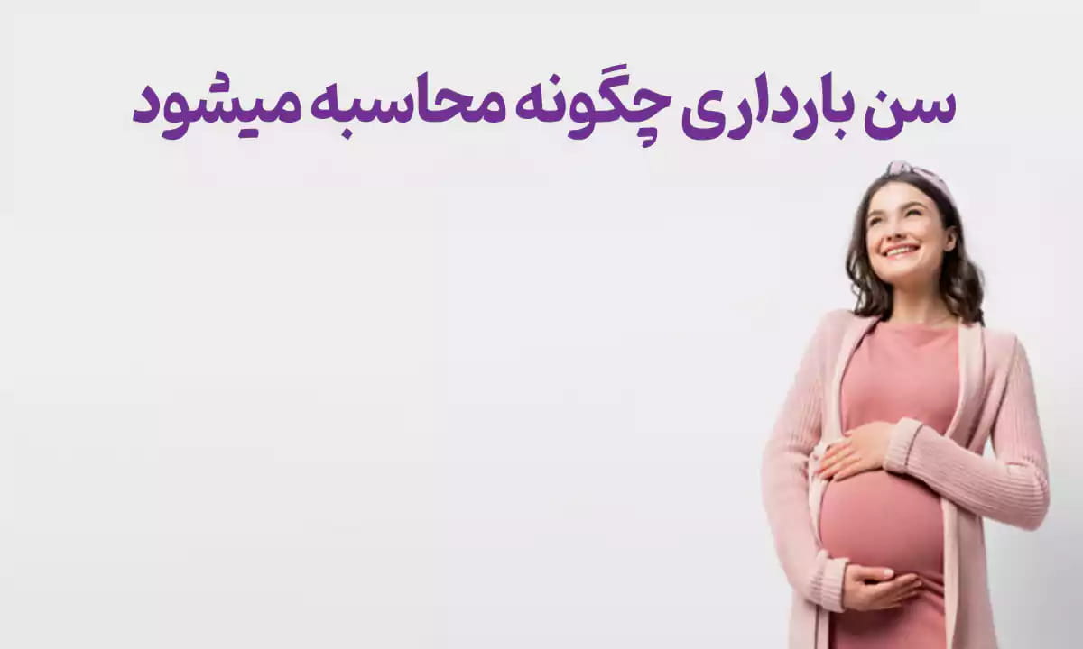 سن بارداری چگونه محاسبه میشود سن بارداری چگونه محاسبه میشود