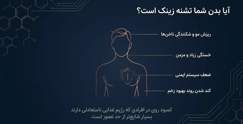 آیا بدن شما به زینک نیاز دارد؟ آیا بدن شما به زینک نیاز دارد؟